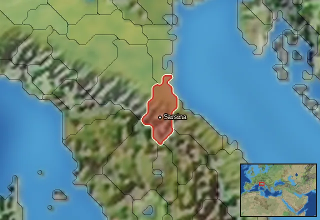 Homeland of Sarsinates