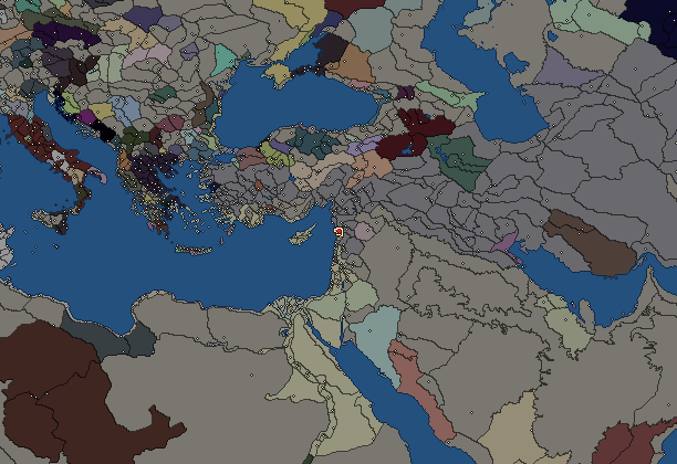 Starting territory of Arados, with its neighbours