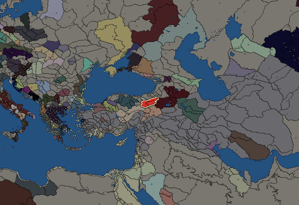 Starting territory of Armenia Minor, with its neighbours