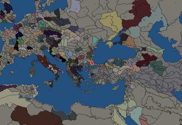 Starting territory of Asti, with its neighbours
