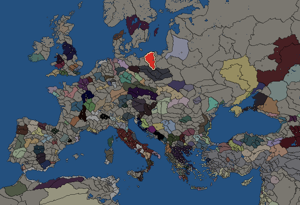 Starting territory of Bastarnae, with its neighbours