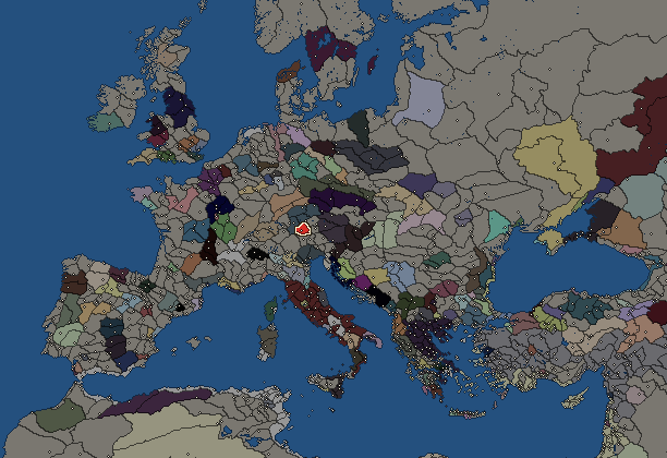 Starting territory of Breuni, with its neighbours