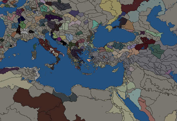 Starting territory of Chios, with its neighbours