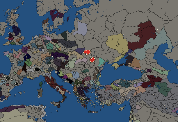 Starting territory of Costoboci, with its neighbours