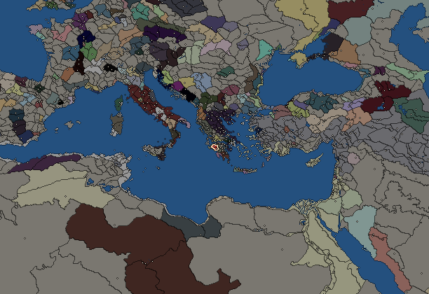 Starting territory of Elis, with its neighbours