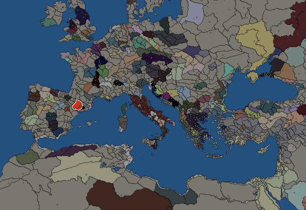 Starting territory of Ilergetes, with its neighbours
