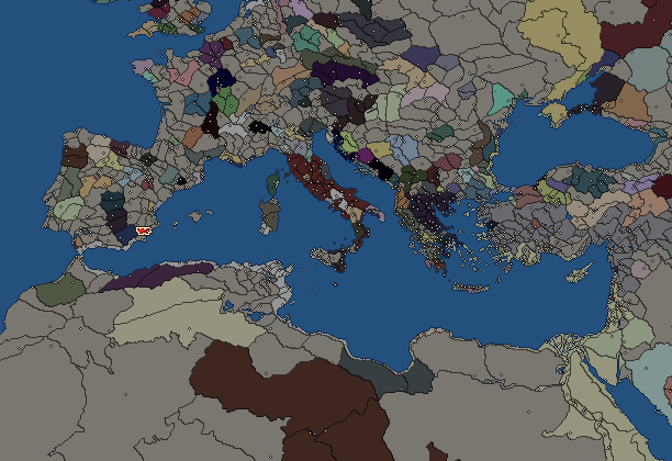 Starting territory of Ilici, with its neighbours