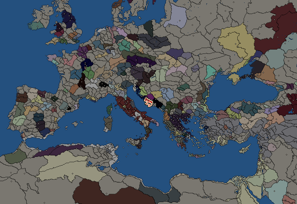 Starting territory of Issa, with its neighbours