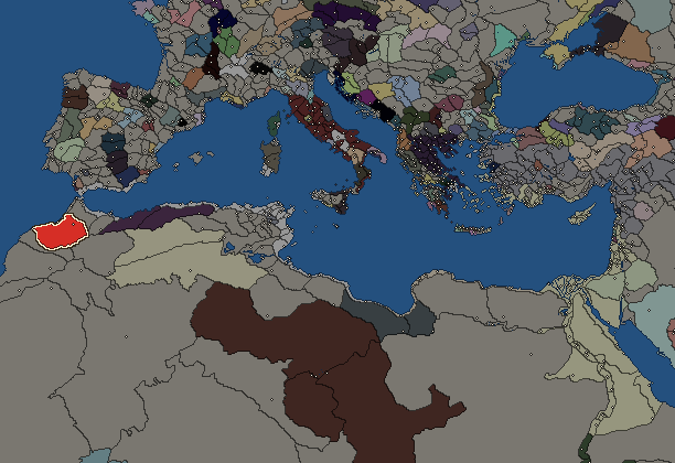 Starting territory of Mauri, with its neighbours