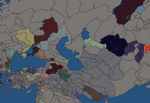 Starting territory of Maurya Empire, with its neighbours