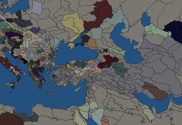 Starting territory of Mossynoeci, with its neighbours