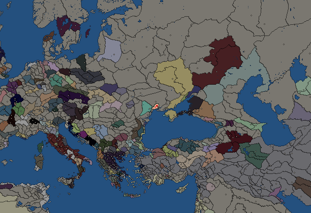 Starting territory of Olbia, with its neighbours