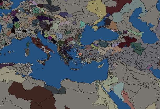 Starting territory of Pergamon, with its neighbours