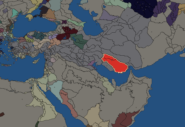 Starting territory of Persis, with its neighbours