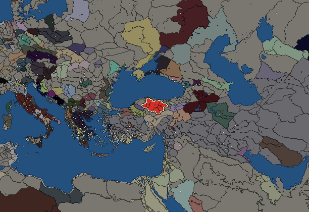 Starting territory of Pontus, with its neighbours