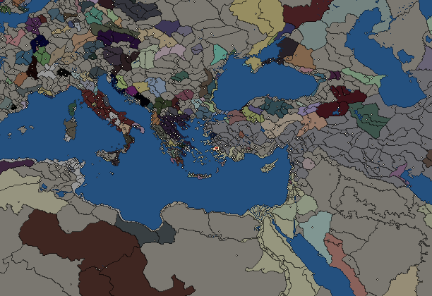 Starting territory of Priene, with its neighbours
