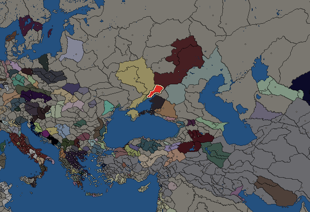 Starting territory of Rhoxolani, with its neighbours