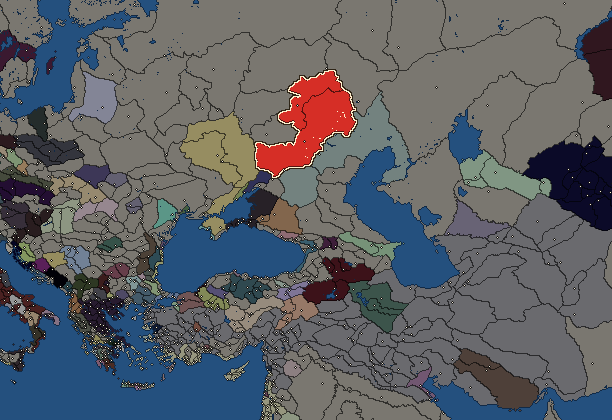 Starting territory of Royal Sarmatians, with its neighbours