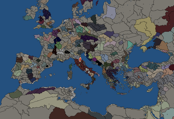 Starting territory of Sarsinates, with its neighbours