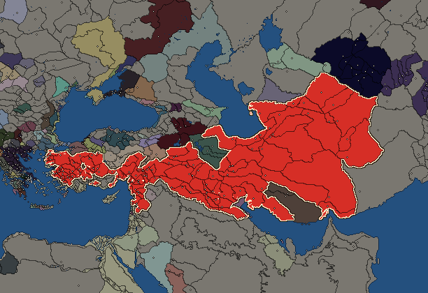 Starting territory of Seleucid Empire, with its neighbours