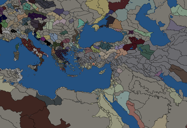 Starting territory of Selge, with its neighbours