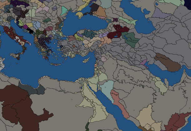 Starting territory of Sidon, with its neighbours