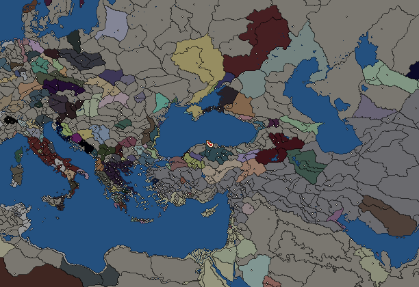 Starting territory of Sinope, with its neighbours