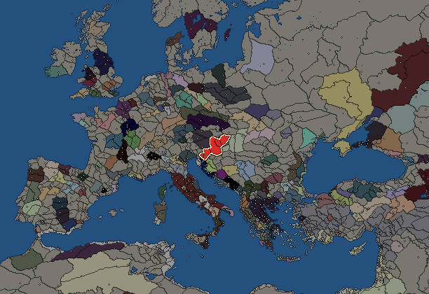 Starting territory of Taurisci, with its neighbours