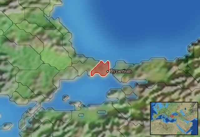 Regions of the Byzantium mercenary pool