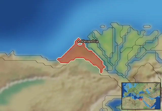 Regions of the Alexandria mercenary pool