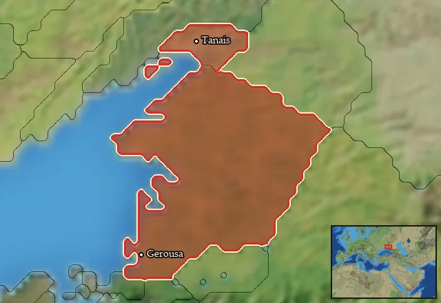 Regions of the Maiotia mercenary pool