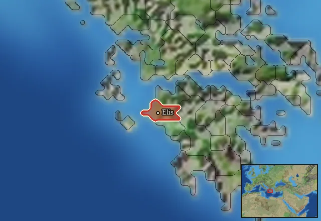 Regions of the Elis mercenary pool