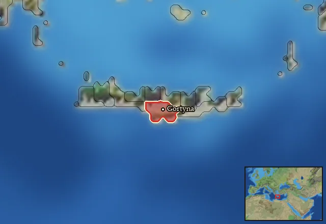 Regions of the Gortyn mercenary pool