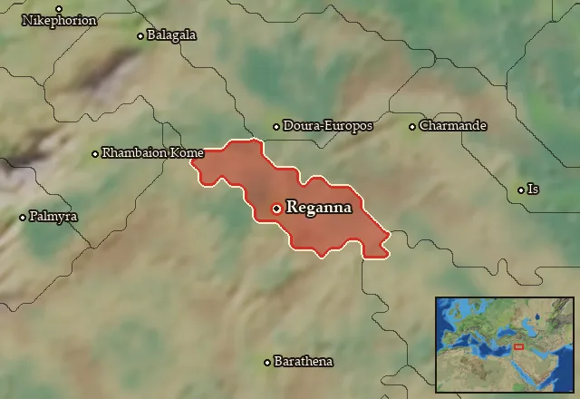 Map of Aisitaia and its neighbours