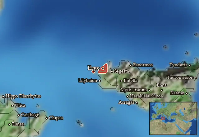 Map of Arik and its neighbours
