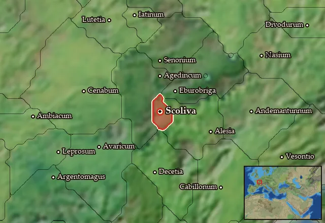Map of Brannovicia and its neighbours