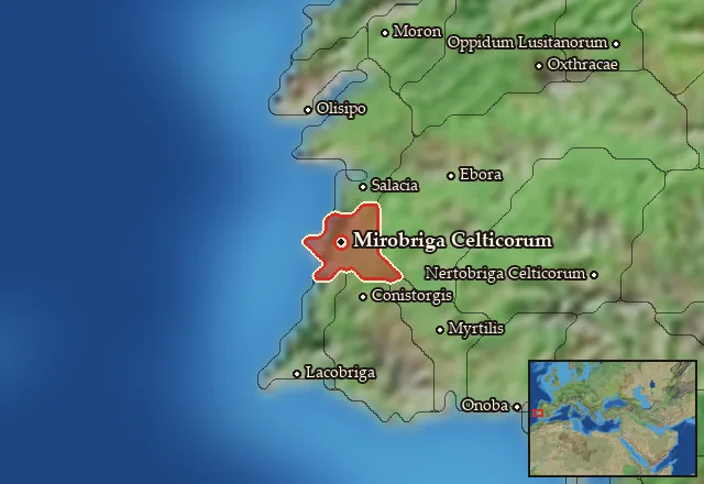 Map of Celticia Occidentalis and its neighbours