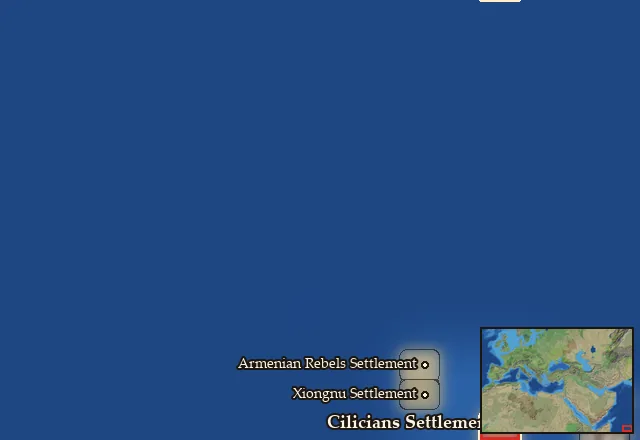 Map of Cilicians Region and its neighbours