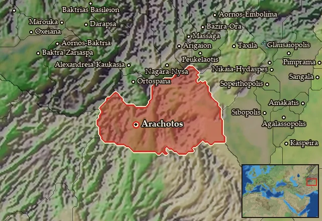Map of Eoritia and its neighbours