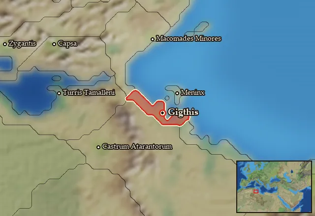 Map of Epichos and its neighbours