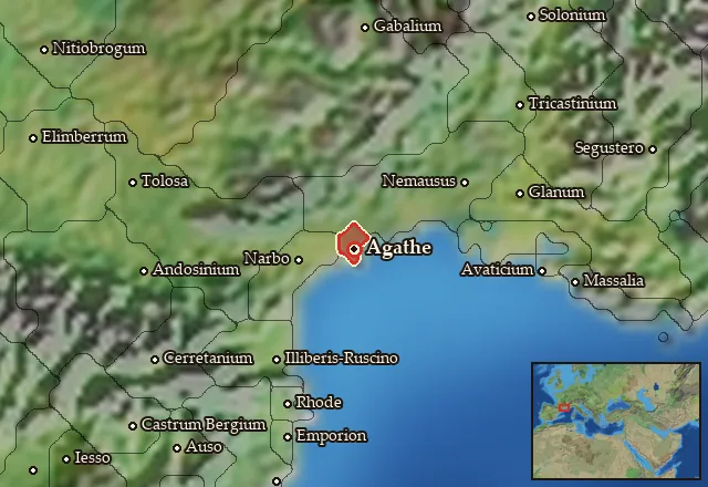 Map of Hellenike Arekomikia and its neighbours