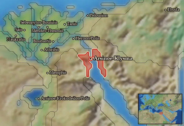 Map of Heroon Kolpos and its neighbours