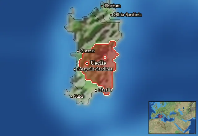 Map of Iliensia and its neighbours