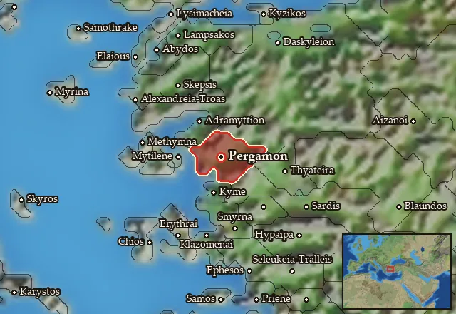 Map of Kaikia and its neighbours