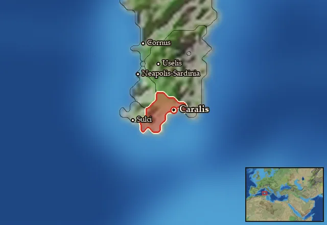 Map of Karaly and its neighbours