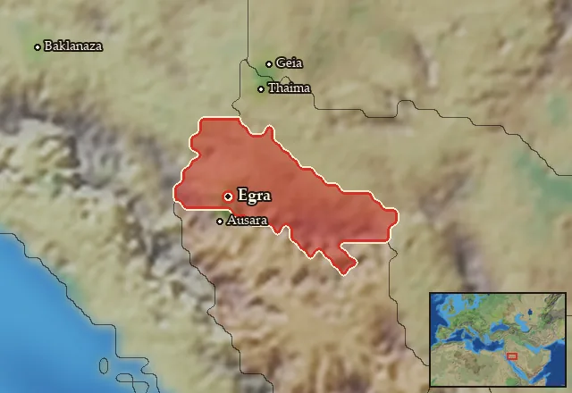Map of Lechienia and its neighbours
