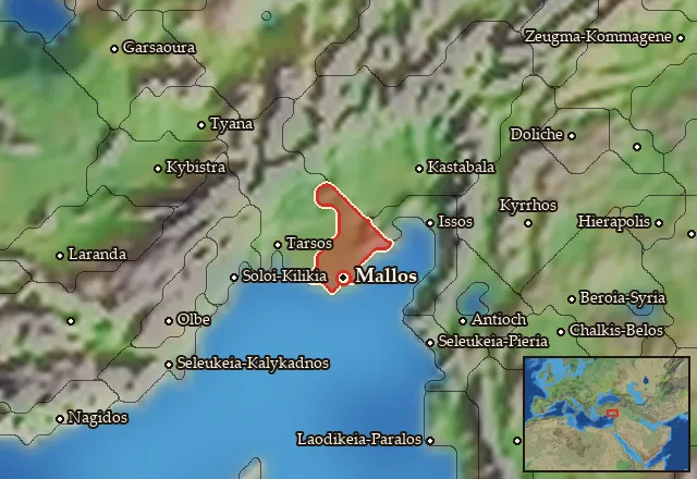 Map of Mallotis and its neighbours