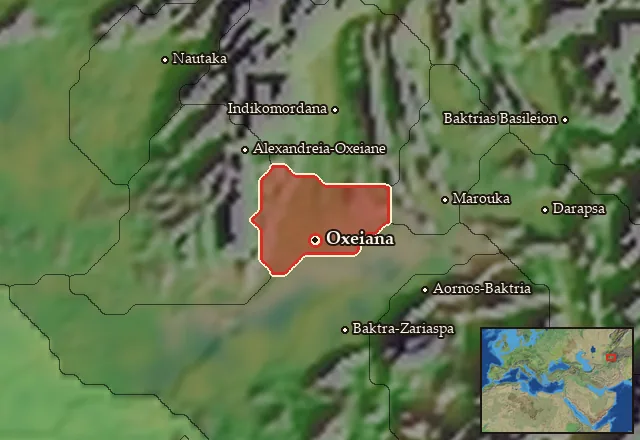 Map of Mardyenia and its neighbours