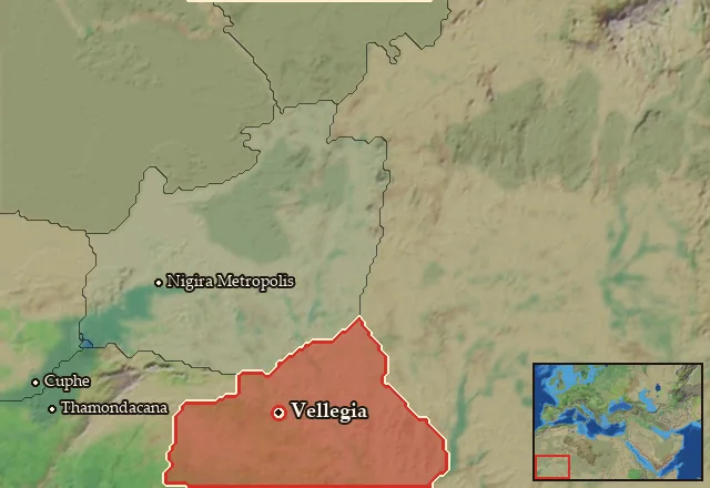 Map of Nigiria Orientalis and its neighbours