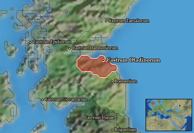 Map of Otadinia Septentrionalis and its neighbours